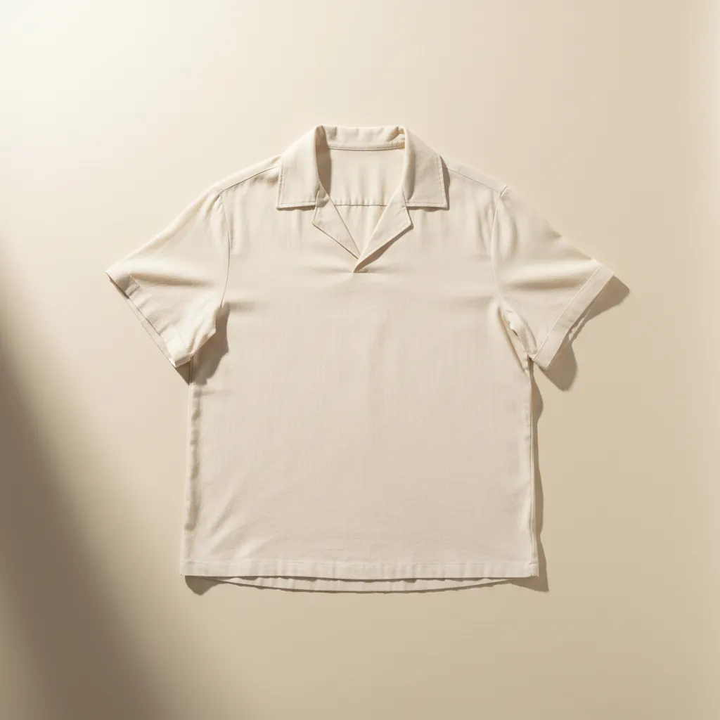 Camp-collar shirt